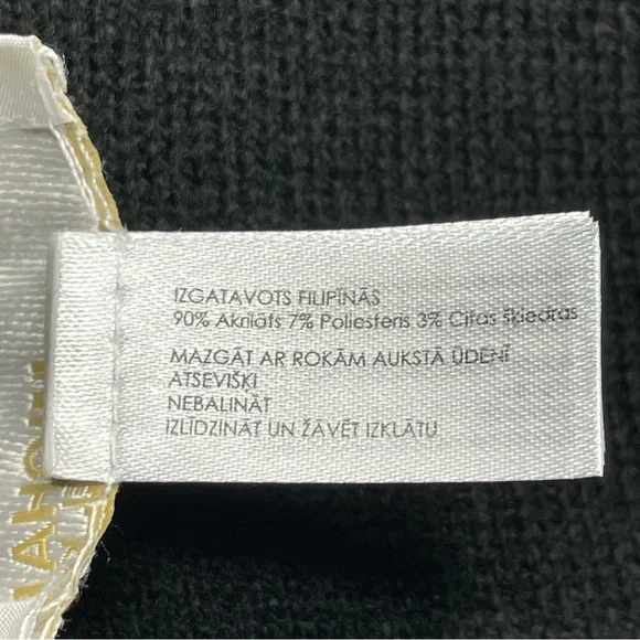 Michael Michael Kors Womens Knit Cuffed Winter Beanie Hat 539330C Black Multi OS - Picture 14 of 16